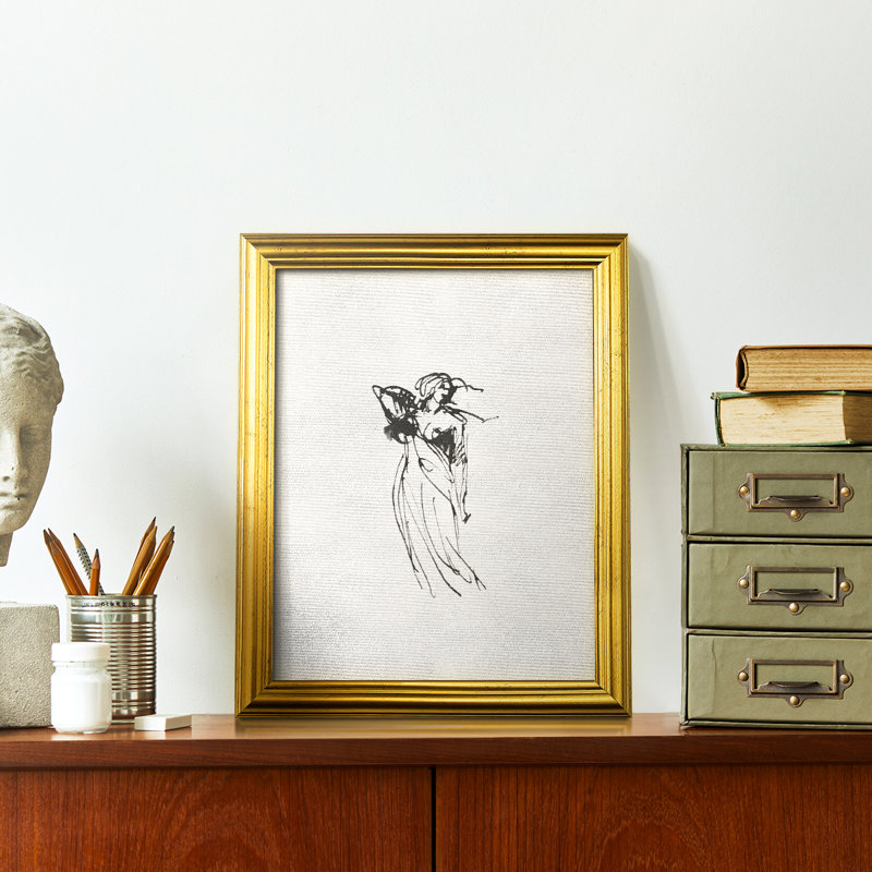 "Croquis rétro XC III" sur papier