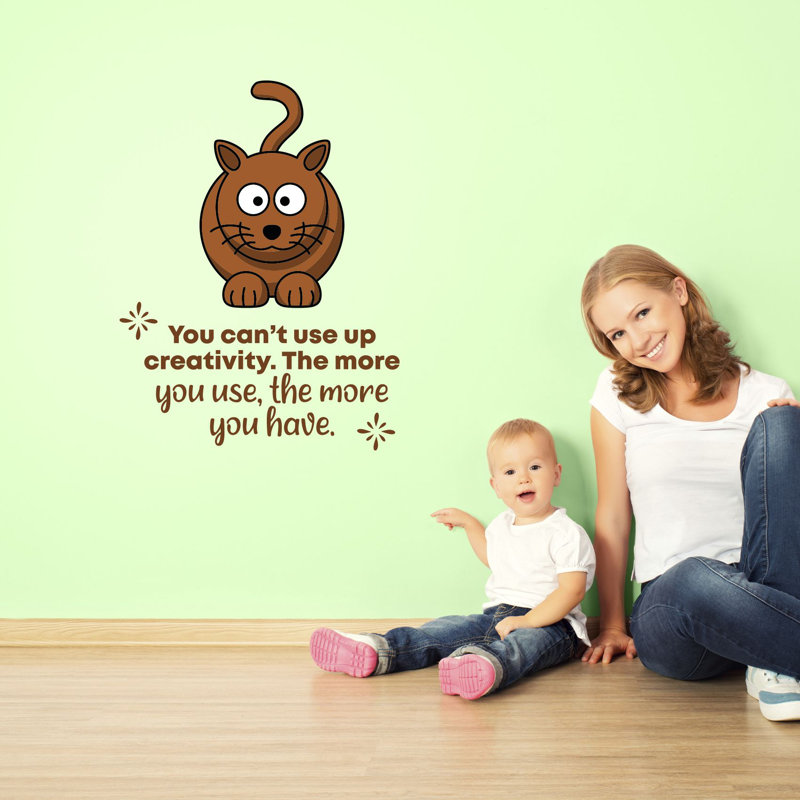 Text & Numbers Wall Decal, 30" H x 27" W