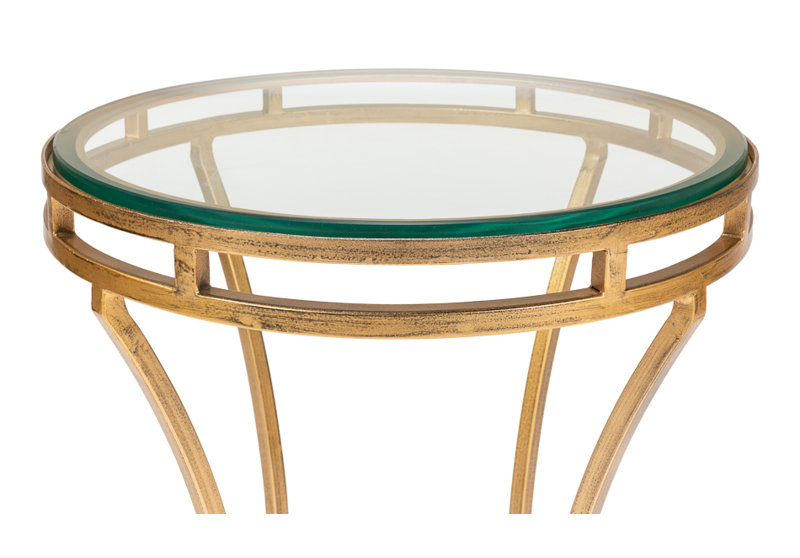 Schlegel Glass End Table
