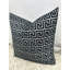 Abstract Black Square Cushion Cover