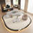 Nordic creative semi-circular arc sofa