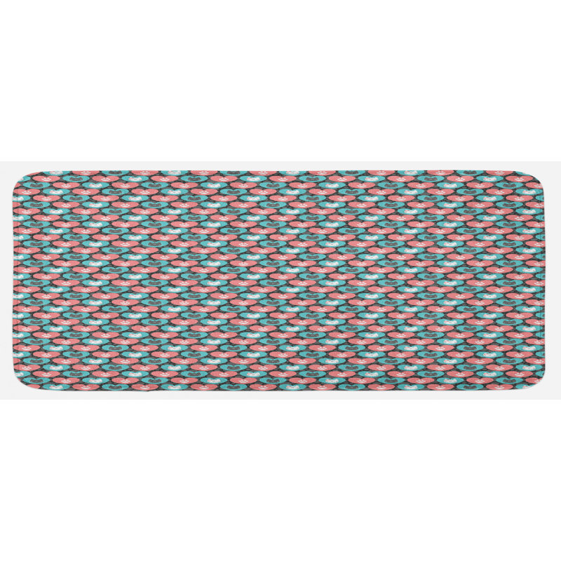 Cottage / Country Synthetic Kitchen Mat