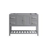 Monaco 48-in Bathroom Vanity Base Cabinet without Top