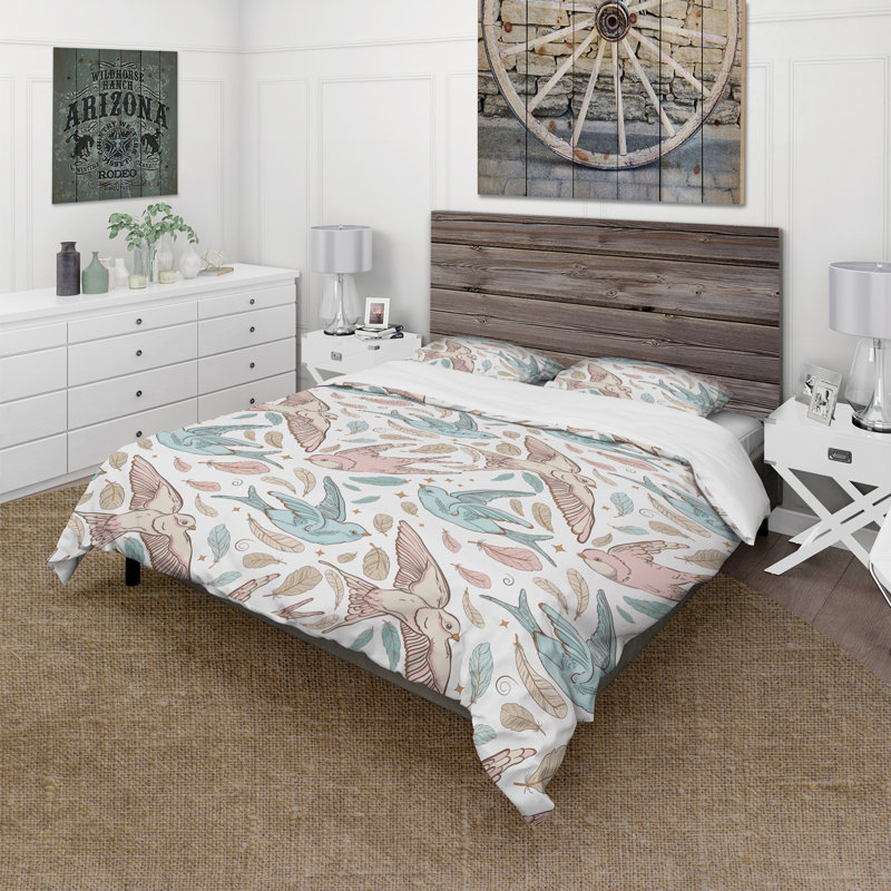 Ensemble de housse de couette country, Housse de couette très grand + 2 taies décoratives