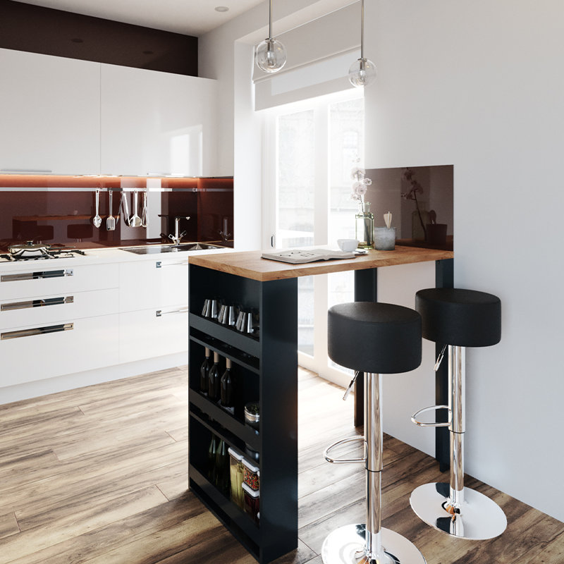 Bar Set with Wine Storage