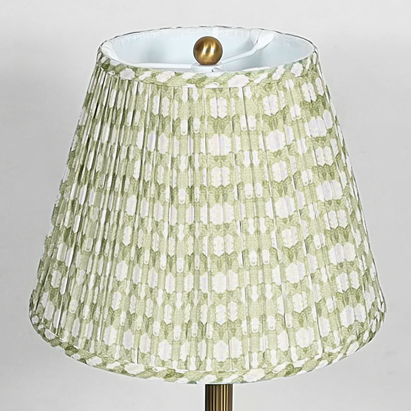 Lampe de table campagnarde moderne à 1 lumière à intensité variable 27,6 po H, Vert