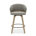 Brown Seat/Oak Frame
