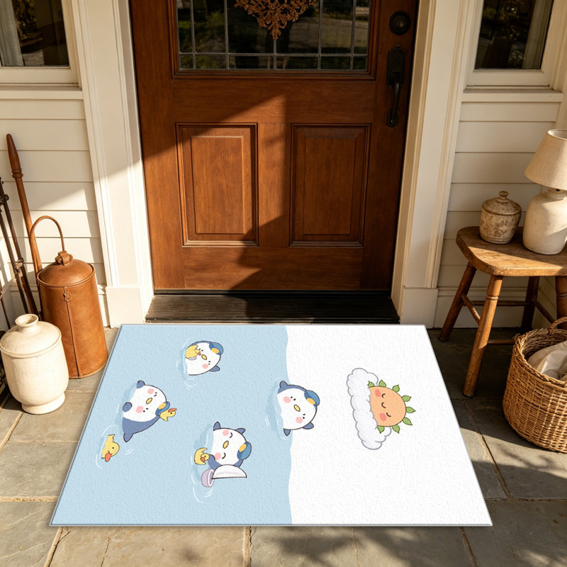 Tapis de canard pingouin 1PC, Rectangle 3'4"x5'4"