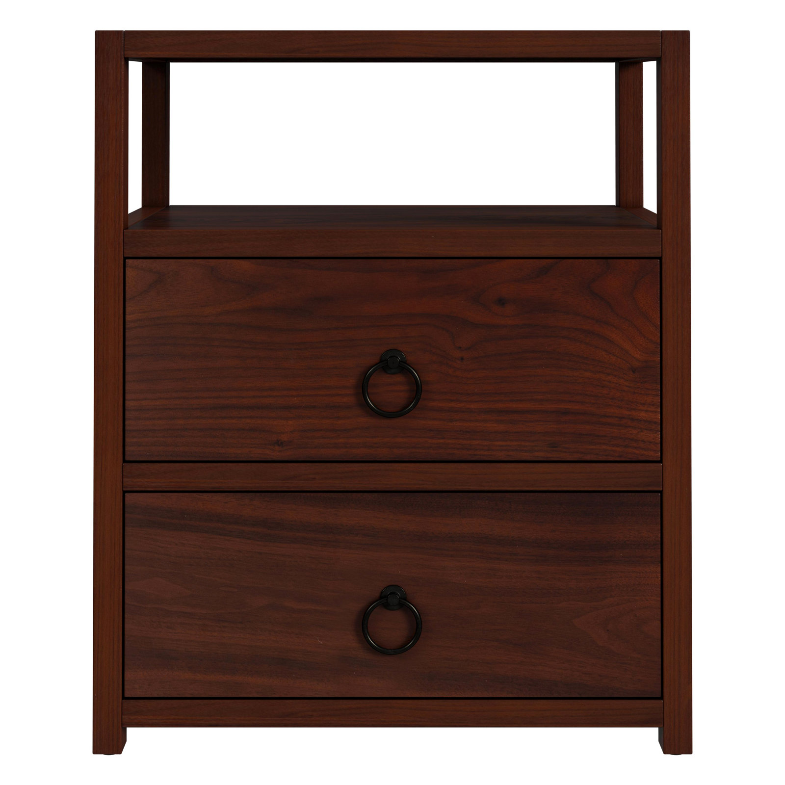 Elin 2 - Drawer Nightstand, Brown