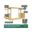 8 x 4 BBQ/Outdoor Kitchen Shelter
