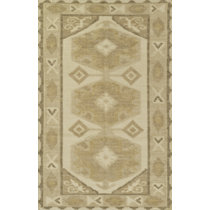 World Menagerie Bowen Hand-Woven Beige/Yellow Area Rug, Men's, Size: Rectangle 10' x 14