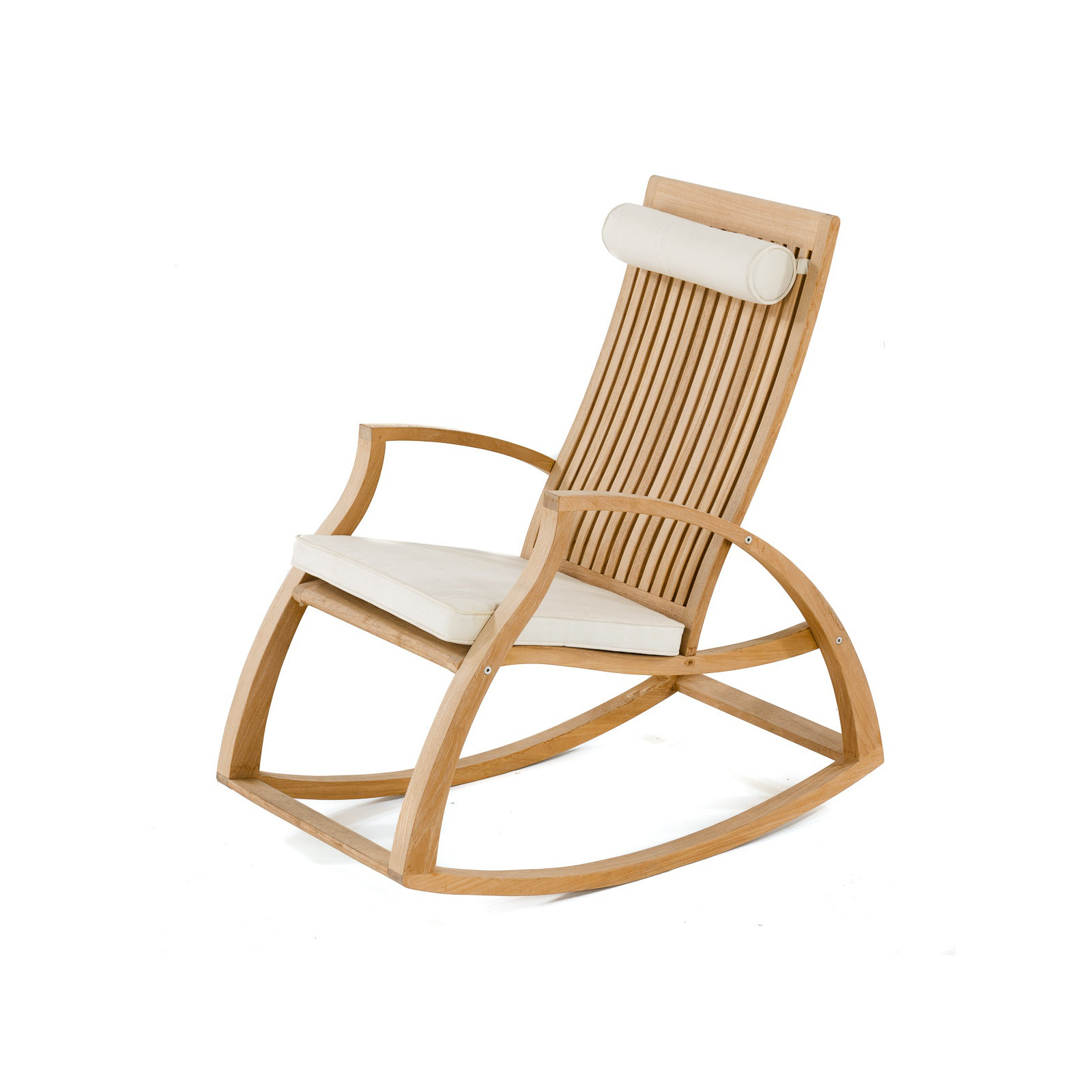 Wood Outdoor Chair with Sunbrella® Cushions