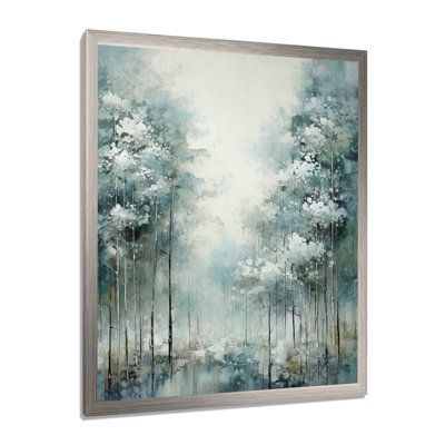 Pine Tree Enchanted Forest I - Landscape & Nature Canvas Prints