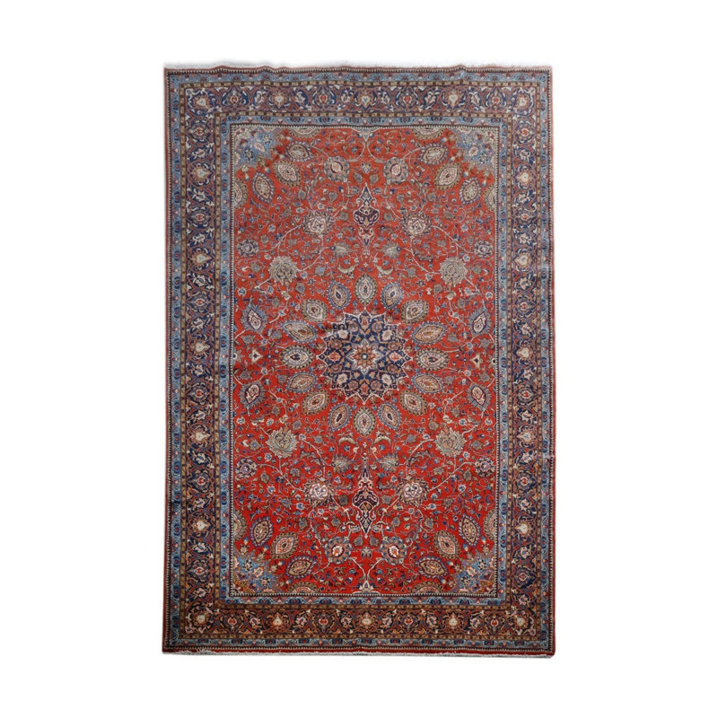 Tapis rectangulaire en laine 10 pi 2 po x 15 pi 6 po