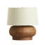 Kragen Table Lamp-Dark Sand Porcelain Ceramic-2098765464