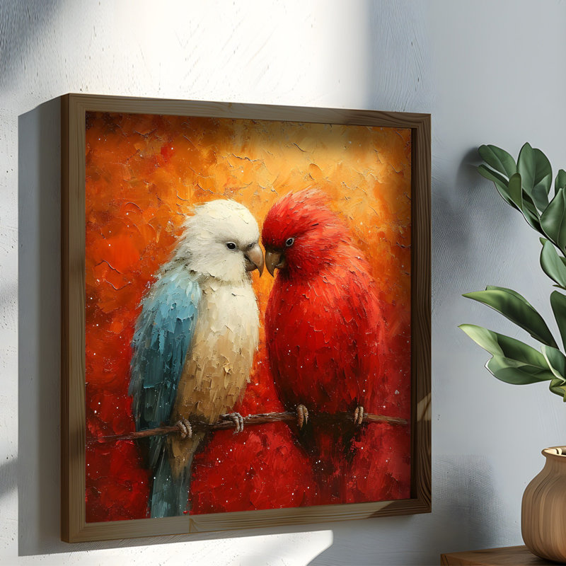 Elegant Decorative Framed Painting, 19.7 x 19.7 x 0.1 inches | Crafted from 100% MDF (Thickness: 0.1 inches) & 100% Spruce Frame | Perfect for Living Room, Bedroom & Office Décor, Stunning Wall Art