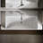 Vox Rectangle Vessel Bathroom Sink with Single Faucet Hole