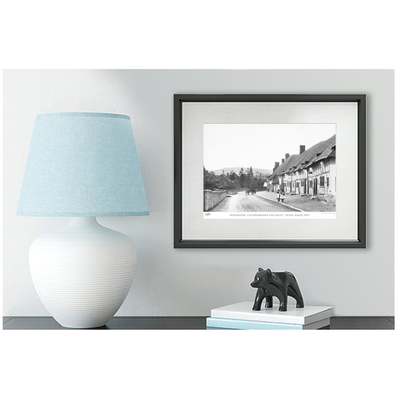 Wendover, Coldharbour Cottages, Tring Road 1899 by Francis Frith - Single Picture Frame Print, 45cm H x 60cm W x 2.3cm D