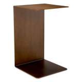 Side Table Panarea Brushed Brass Finish