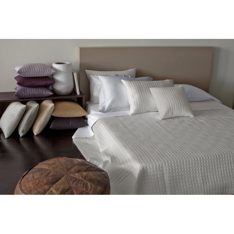 Masaccio Coverlet, Pearl, Queen Coverlet