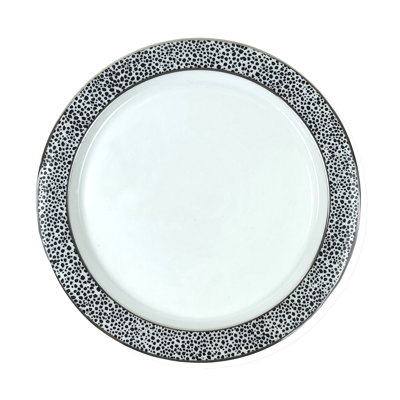 Panthera Handmade Porcelain Salad/Dessert Plate