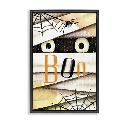 Toile flottante «Spooky Peeking Eyes» par Nicole DeCamp