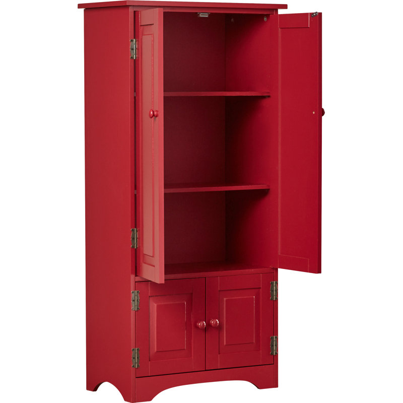 Garde-manger de 48 po Harsens, Rouge