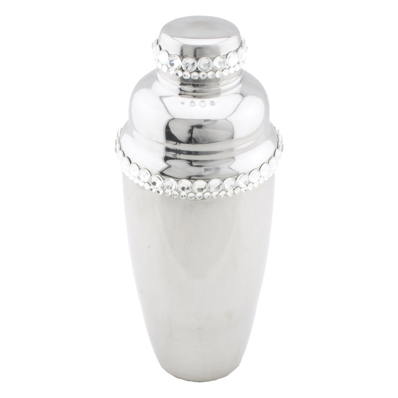  Sparkles Home | Shaker à cocktail Appian | Acier inoxydable | Accessoire de bar 9 po