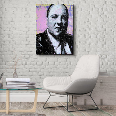 Tony Soprano - reproduction sur toile tendue