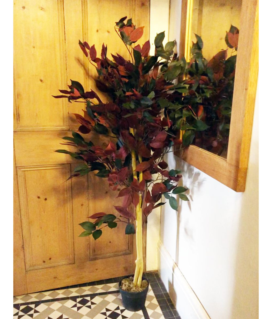 120cm Faux Ficus Tree in Pot Liner