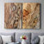 «Tree Texture Triptych I», toile tendue avec châssis - Prêt à accrocher-1408780813