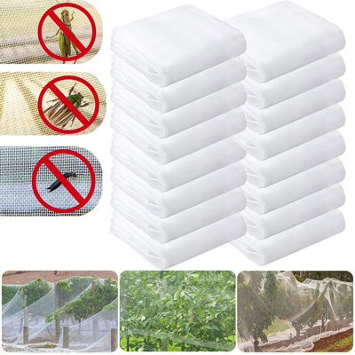 10'X20' Mosquito Garden Bug Insect Netting Barrier Bird Net Plant Protect Mesh