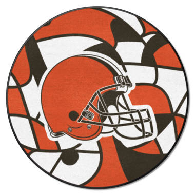 FANMATS Cleveland Browns Mascot Mat - Helmet