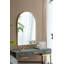 Miroir d'appoint arqué 24 "x 36" avec cadre en métal doré pour salle de bain-1268176129-1268176133