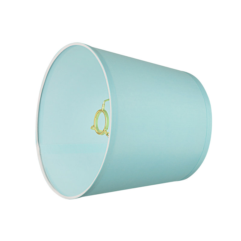 Linen Empire Lamp Shade, Light Blue