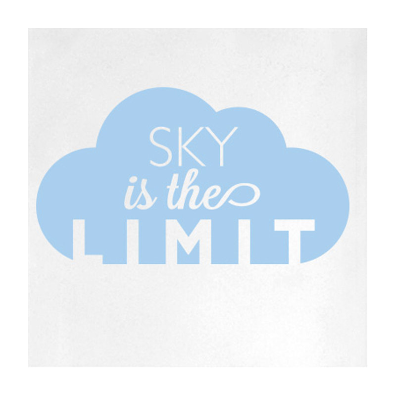 Wall Decal, Light Blue
