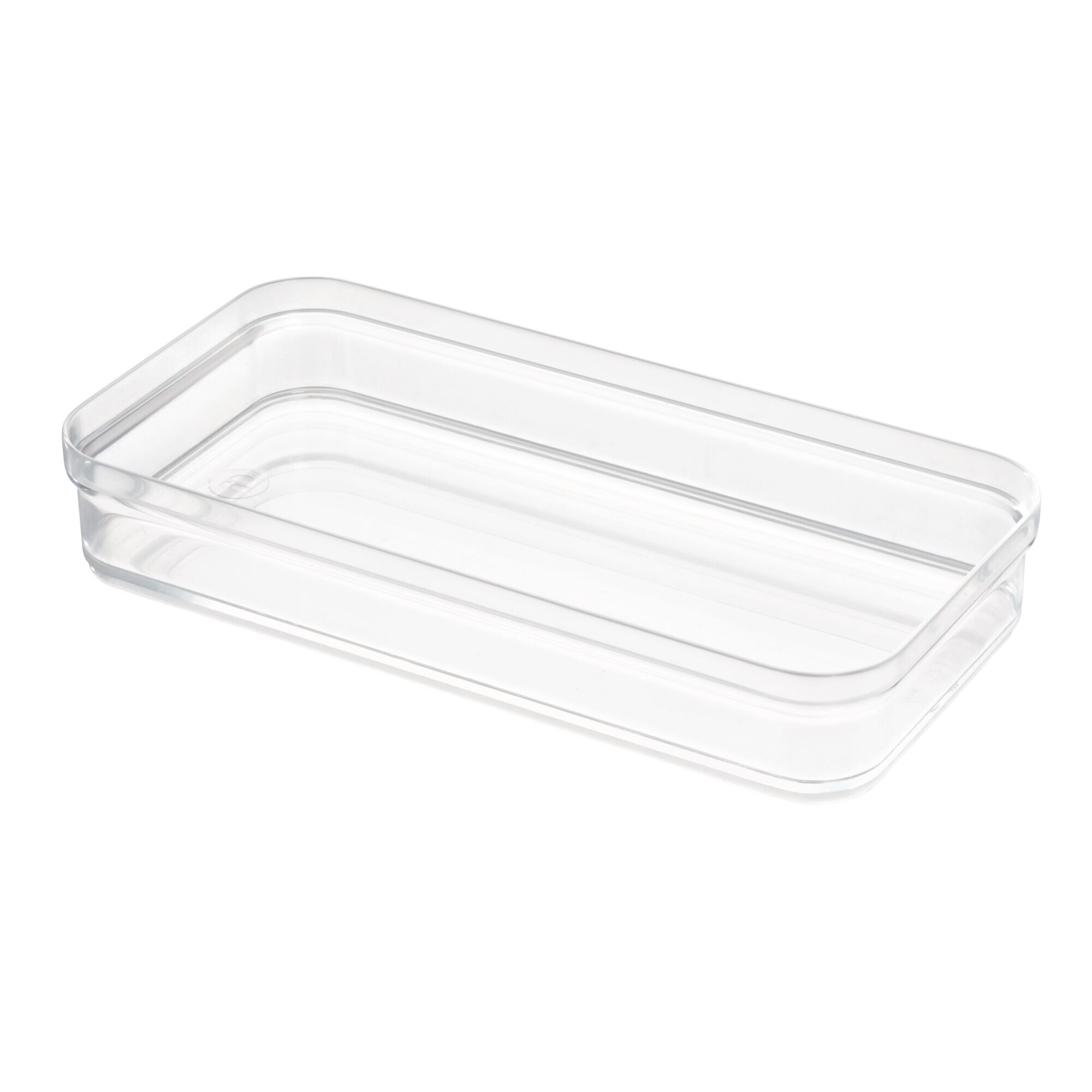 Boîte de Rangement Empilable en Plastique Transparent pour Tasse à