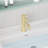 Modern light luxury style bathroom cabinet