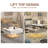 Lift Top Coffee Table with Storage - Wooden Square Design for Living Room-1861637115