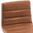 Swivel Upholstered Counter & Bar Stool With Solid Wood Frame and L-Shaped PU Leather Back-588686645-552862286