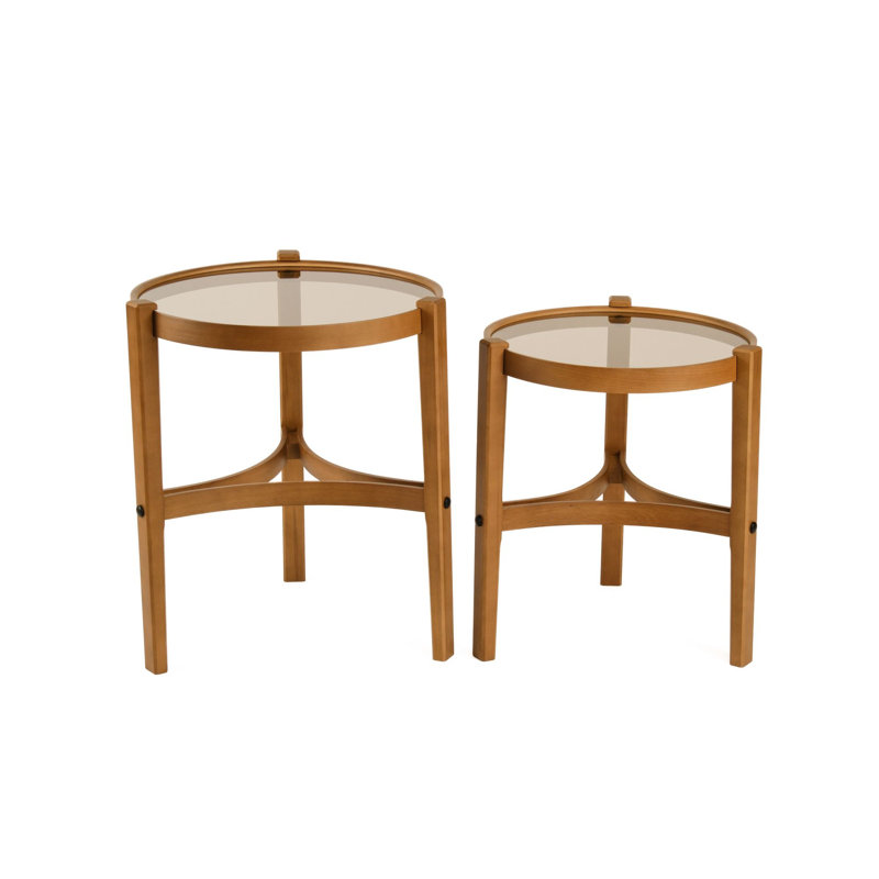 Solid Wood End Table, Walnut