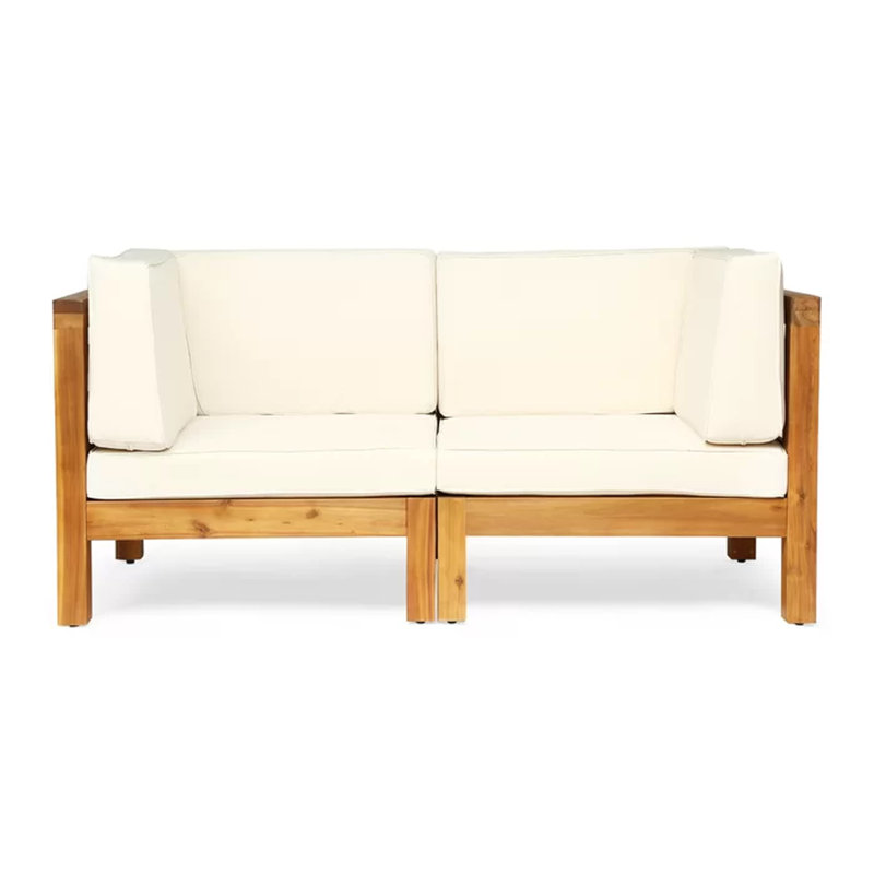 Causeuse X-Back, beige