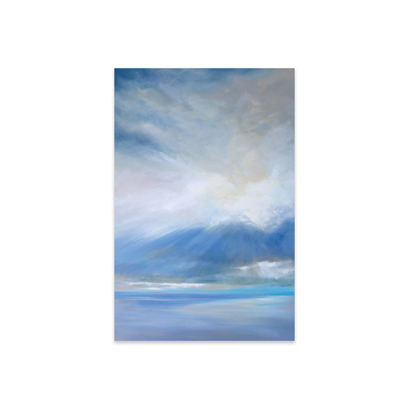 «Heavenly Light II» par Sheila Finch - impression non encadrée, H 24 po x l 16 po x P 0,25 po