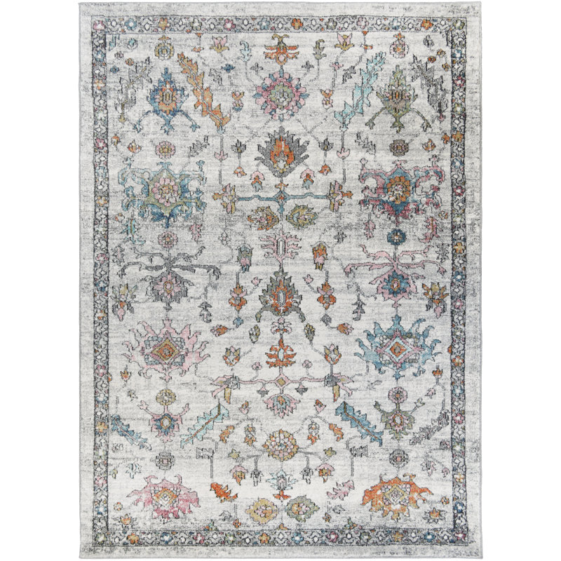 Tapis ivoire Barcelona Barcelona Lucia, Rectangle 9 pi 2 po x 12 pi 10 po