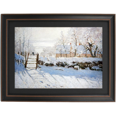 The Magpie By Claude Monet