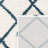 Feltner Geometric Ivory/Slate Blue Area Rug-416976593