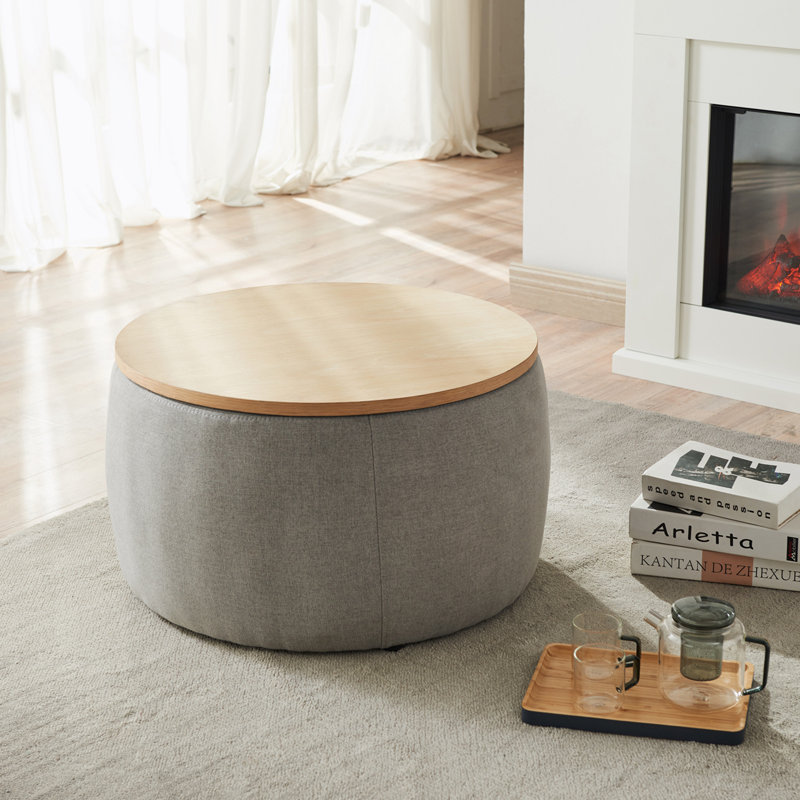 Fabric Upholstered Storage Bench