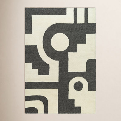 Rino Hand-Tufted Abstract Rug