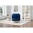 Misheel Velvet Barrel Chair with Ottoman-613010296