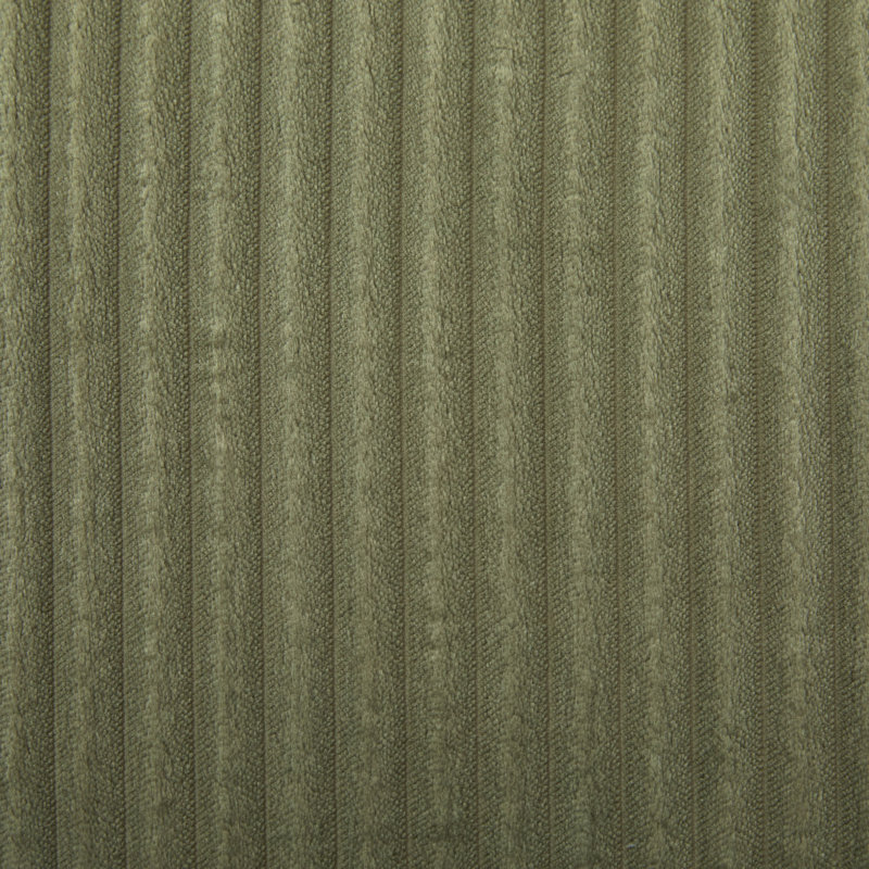 Canapé moderne sans méridienne 34,2 po, Green, Green Corduroy